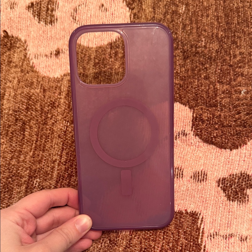 OtterBox Purple MagSafe Phone Case. iPhone 16 pro max.